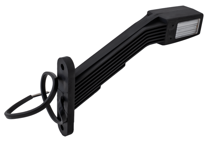 FRISTOM FT-145 LED links markeringslamp op een rubberen arm