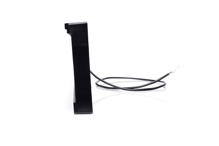 Kentekenplaathouder met LED-verlichting WAŚ W253 2100 12/24V kabel 2m