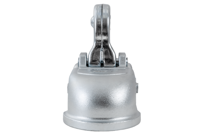 STEELPRESS BC-3000C-00-00+Z2 kogelkoppeling voor 3000kg aanhangwagen met 35-50mm buisdissel, gietijzer