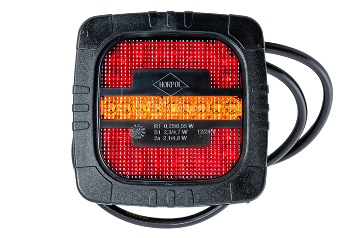 HORPOL LZD2800 LED achterlicht 3 functies universeel