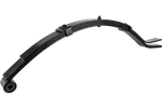 4-bladige bladveer voor aanhangers 76,5 cm 375 kg