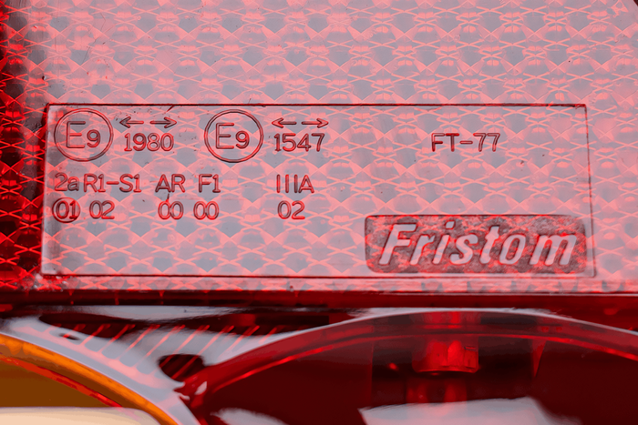 FRISTOM FT-77 achterlicht, 5 functies, rechts