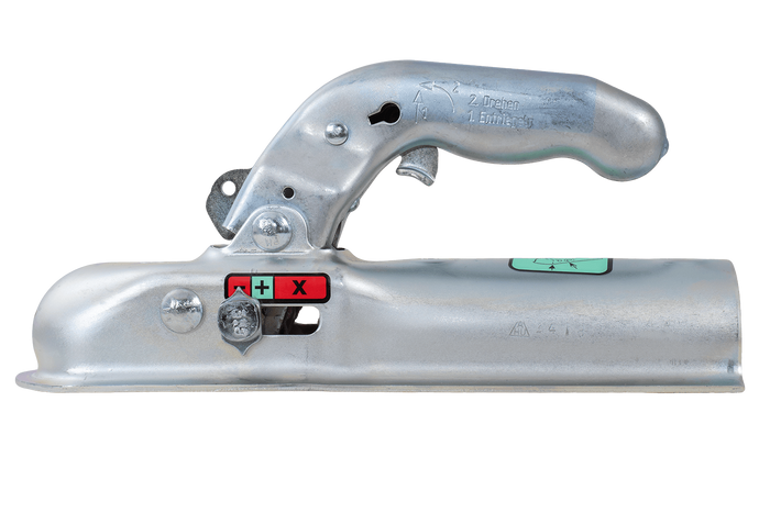 KNOTT K7.5-C kogelkoppeling voor een aanhanger van 750 kg met een dissel van 50 mm.