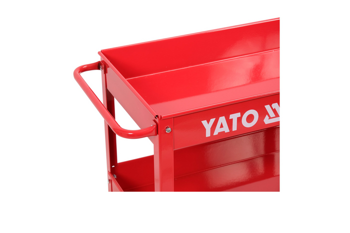 YATO YT-55210 3-laags werkplaatswagen, werkplaatskast, 130 kg, 79,5 x 79 x 37 cm
