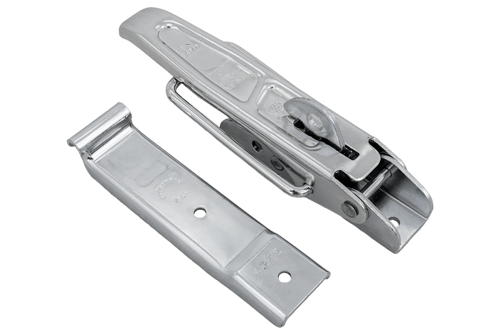 Zijkoppeling met STEELPRESS ZB-01+Z-02 sluiting voor volledige afsluiting van de aanhangwagenzijde