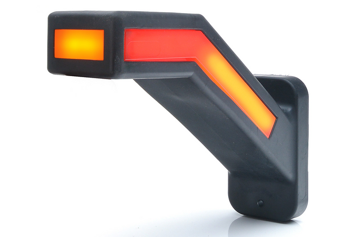 WAŚ W168.6DD 1259L LED-zijmarkeringslamp, links
