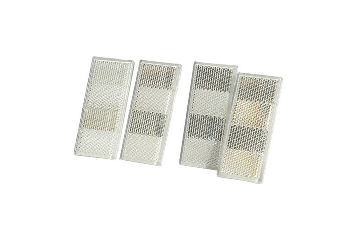 Reflector witte reflectorlamp voor aanhangers, 90 x 40 mm