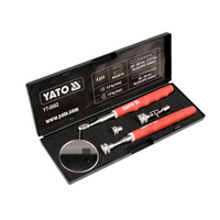 YATO YT-0662 inspectieset, inclusief spiegel, grijper en 3 vervangbare tips.