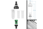 ProPlus 150770 kraan-/slangwaterfilter met universele aansluiting en extra filter.