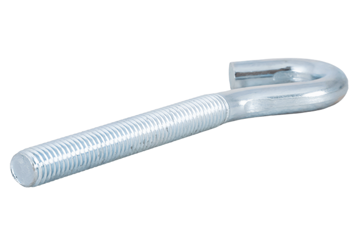 DROMET HZ M8x100 schroefhaak met open uiteinde (gebogen)