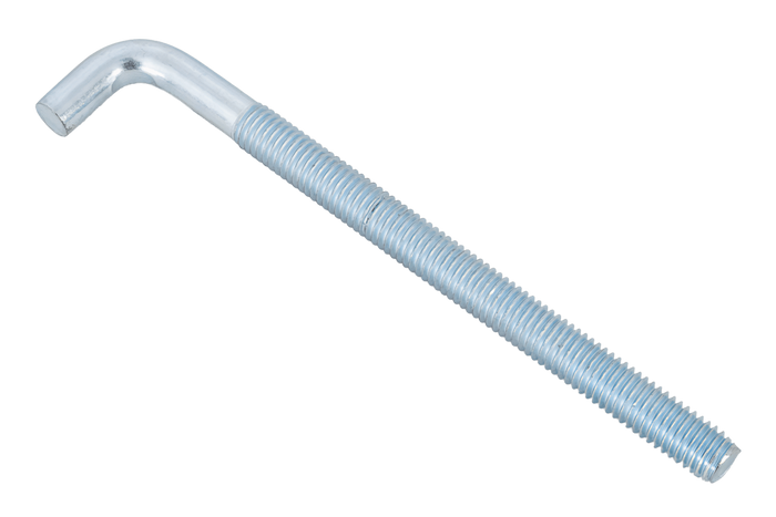 DROMET HP M8x120 schroefhaak met een L-vormige uiteinde (recht)