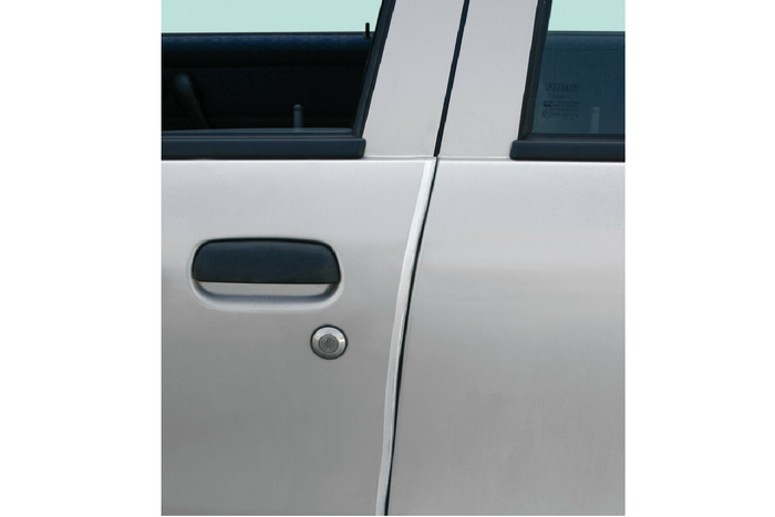 Deurrandbescherming LAMP Protector zelfklevende beschermstrips 2 stuks transparant