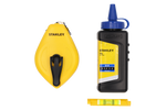 STANLEY STHT47113-0 markeerset, touw + krijt + waterpas