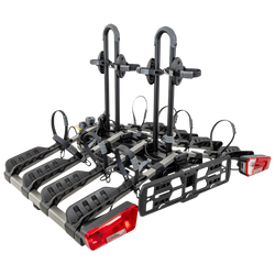 Inter Pack New Spider 4 fietsendrager voor op de trekhaak, geschikt voor 4 fietsen