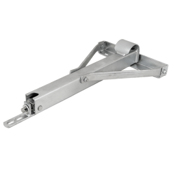 Uitschuifbare hoeksteun WINTERHOFF ADS460 V stabilisator voor aanhangers 450 kg 450 mm