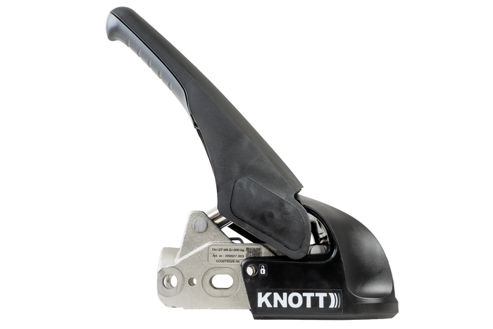 KNOTT KS30 kogelkoppeling met stabilisator  3000kg voor aanhanger met 50mm buisdissel