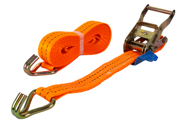 UNITRAILER 5m/35mm/2t oranje transportband met spaninrichting