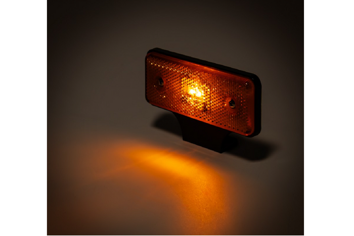 KAMAR L1035-B LED-markeringslamp, oranje, universeel, met houder
