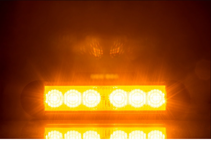 HORPOL LDO 2780 LED-waarschuwingslamp, oranje knipperlicht