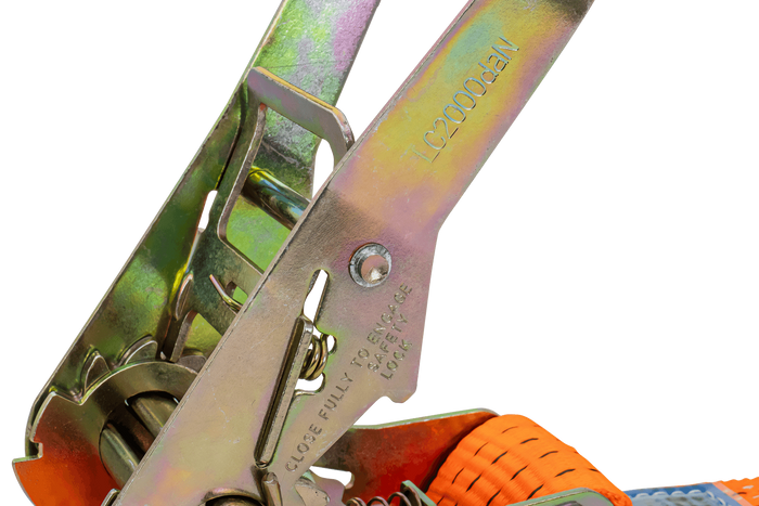 3-punts transportband met spanner voor UNITRAILER aanhanger 3m/50mm/4t oranje