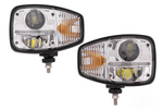 TT Technology TT.16611-L+TT.16611-P LED-koplampen met 3 functies, 23 LED's, 2350 lumen links en rechts, geschikt voor JCB/Cat/Manitou/Volvo/Terex
