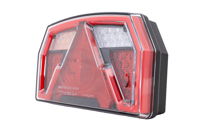 Achterlicht FRISTOM FT-372 LED 6 functies links