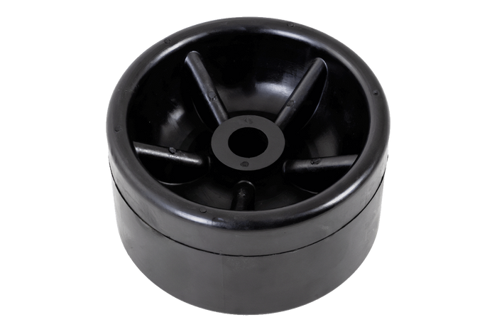 KNOTT kimrol, rubberen glijrol 67mm voor boottrailer