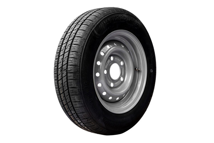 Verstevigd wiel voor aanhanger KENDA BAND 155/70 R12C 104/102N KENDA VELG 4.5Jx12"H2 5x112 ET 20