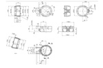 Stekkerhouder deksel WINTERHOFF W1707 universeel 7-PIN en 13-PIN voor trekker aanhanger