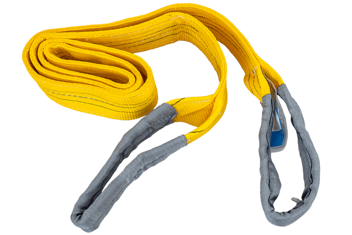 HEFFA kraanstroppen 3m/90mm/3t met lussen