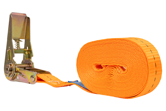 UNITRAILER eendelige spanband met spanner voor het vastzetten van 5m/25mm/1t