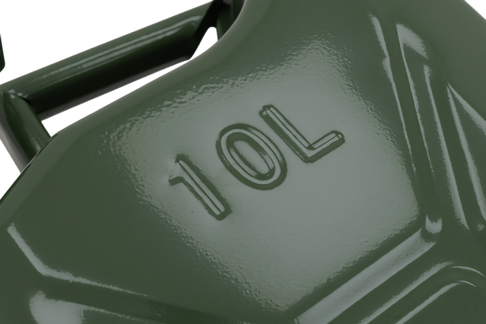 Metalen jerrycan 10L HERMON groen