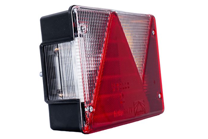 ASPÖCK MULTIPOINT IV achterlichten + MANTES 4m 13PIN kabelboom