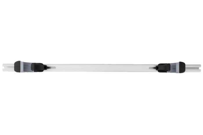 Eco Alubase 135 dakdrager - universele aluminium drager voor open rails