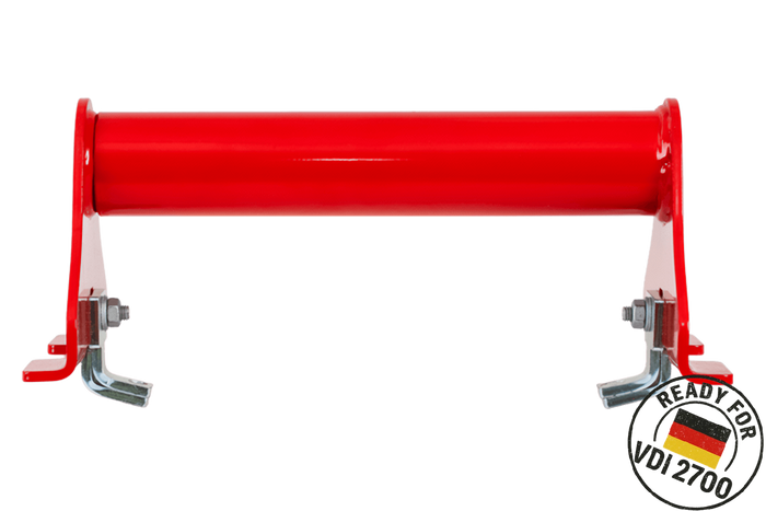 PRAMAR Radstopper VDI 2700 rode wielblokkering voor sleepwagen - verstelbaar, universeel
