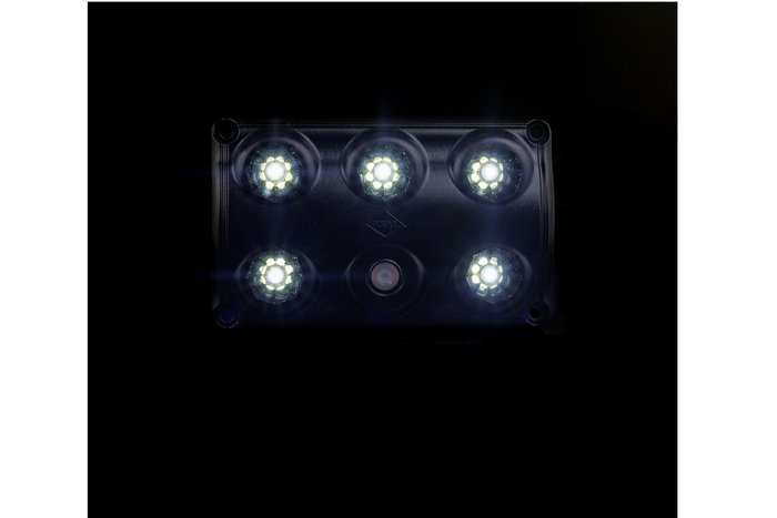 HORPOL LWD2153/CZ LED 900lm zwarte interieur autolamp met schakelaar