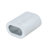Aluminium connector voor touwen DROMET ZLA.8 bus voor 8mm touwen