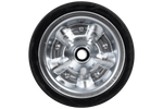 Reservewiel voor het KNOTT 405725.001 neuswiel, gemaakt van massief rubber, 225x65 mm.