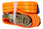 UNITRAILER 3m/35mm/2t oranje transportband met spaninrichting