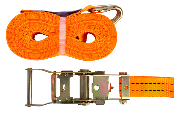 UNITRAILER 8m/35mm/2t oranje transportband met spaninrichting