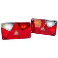 ASPÖCK Multipoint V LED achterlichten, 7 functies links + rechts