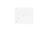 Kentekenplaathouder met LED-verlichting ASPOCK 12/24V-kabel 0,8 m