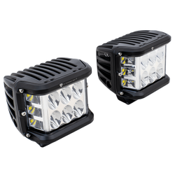 Set van twee LED-werklampen, reflector TT TECHNOLOGY TT.13209 12xLED 2200lm
