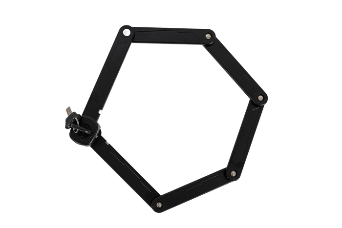Opvouwbaar fietsslot 85 cm met handvat PROFEX 81640