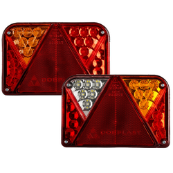 DOBPLAST DPT35 LED achterlichten 6 functies links+rechts