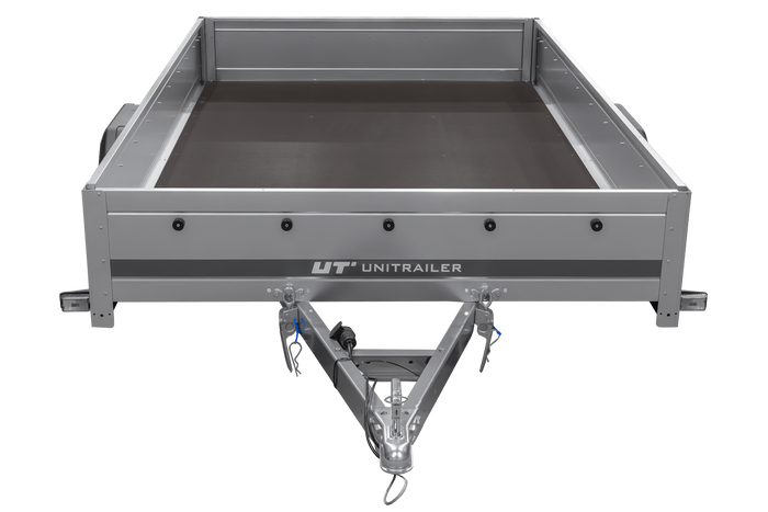 Enkelassige aanhanger op veren 264x150 UNITRAILER GARDEN 265/R KIPP