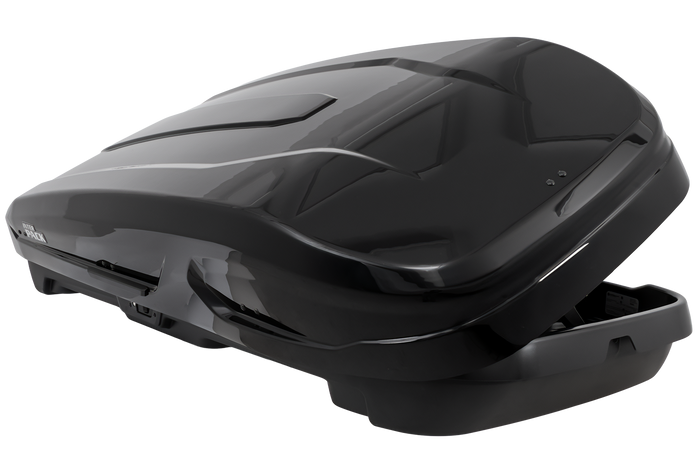 Inter Pack Monsun PRO M dakkoffer, zwart metallic