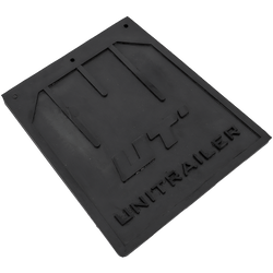 UNITRAILER rubberen spatlap, spatrubber 187x205 mm