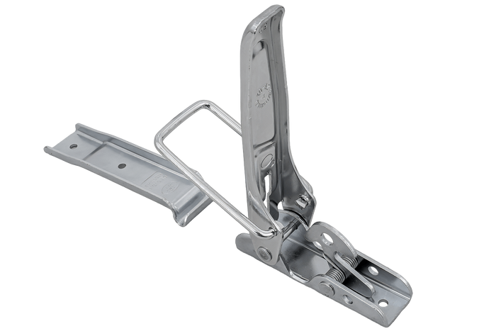 Zijkoppeling met STEELPRESS ZB-01+Z-02 sluiting voor volledige afsluiting van de aanhangwagenzijde