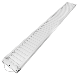 2,5 meter aluminium oprijplaat 1500 kg draagvermogen.